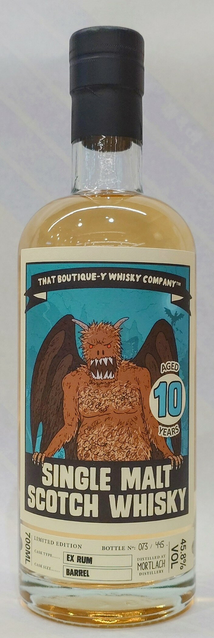 モートラック 10年 ラムバレルフィニッシュ 45.8% 700ml【ブティックウイスキー】