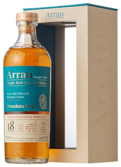 アラン ピーテッド 2006 18年 1stフィルバーボンバレル No.011 52.5% 700ml【日本向けシングルカスク】