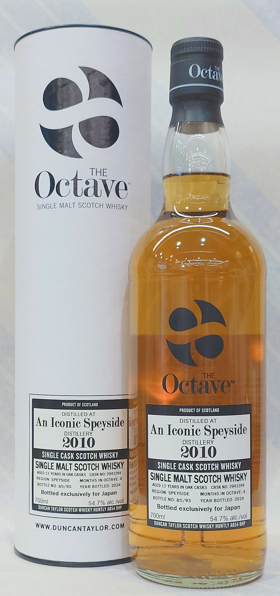 アン アイコニック スペイサイド 2013 10年 オクタブ 54.7% 700ml【ダンカンテイラー】