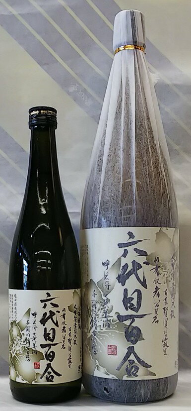 六代目 百合　25度　芋焼酎　1.8L【