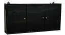ウォールキャビネット 黒 訳あり(ツールボックス 壁掛工具棚 工具箱 道具箱)(4)