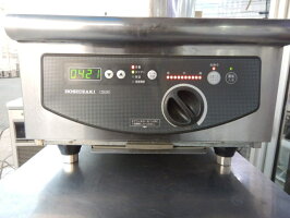 【中古】2008年製ホシザキHIH-3CB業務用卓上1口IHコンロW45D60H28(+15)cm3kw21kg電磁調理機