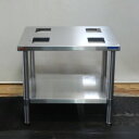【中古】マルゼン MAZE-65T 電気自動餃子焼器用 架台 業務用 ステンレス 作業台 W587 D484 H530(〜570)mm 厨房 MAZE-44 専...