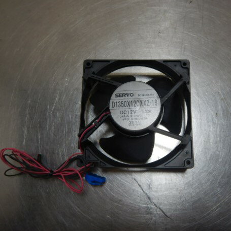 【中古】(部品販売)SERVO DC12V ファンモーター D1350X12CXXZ-18 2011 ...