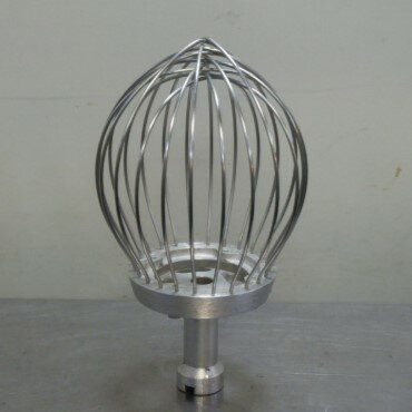 【中古】アイコー 愛工舎 業務用 MS-30 30ミキサー 部品 ホイッパー 30コート 外寸首115W232H408丸56穴25溝幅11.9深9.6mm 2.02kg MT-30H