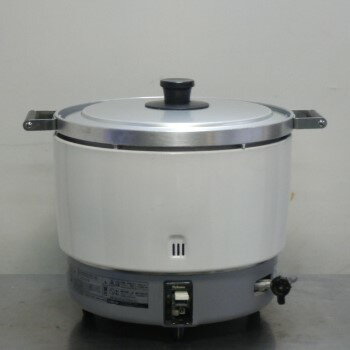【中古】2015年製 パロマ 都市 ガス 炊飯器 PR-6DSS-1 3升 W414D513H410mm 2L〜6L 12kg 9.5mmゴムホース接続