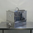 【中古】EBM 18-8 ステンレス ウナギ 蒸し器 大 角蒸器 W40(+6)D30(+2)H34(+8)cm 内寸W40D30深21cm 5.74kg うな...