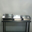 【中古】【9点セット】ステンレス 角バット クローバー6枚取×4 仔犬印 8枚取×2 クローバー10枚取×3 計9点