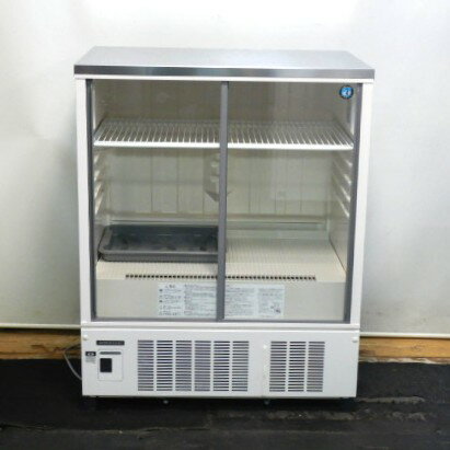 【中古】(代引不可)2021年製 ホシザキ SSB-85DL 冷蔵ショーケース W850D550H1080mm 220L 55kg 100V 棚1段 中ビン134本