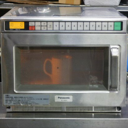 【中古】2010年製 パナソニック 業務用 電子レンジ NE-1800P 単相200V 出力1800 ...