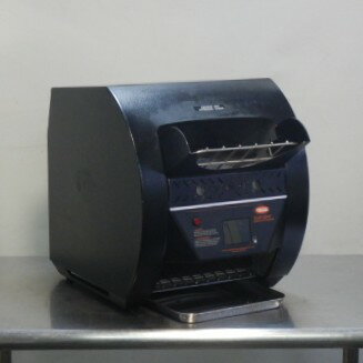 【中古】2018年製 ハトコ コンベア オーブン トースター TQ3-500H W373D524H435mm 単相200V 2053w 25kg タッチパネル ビュッフェ カフェ