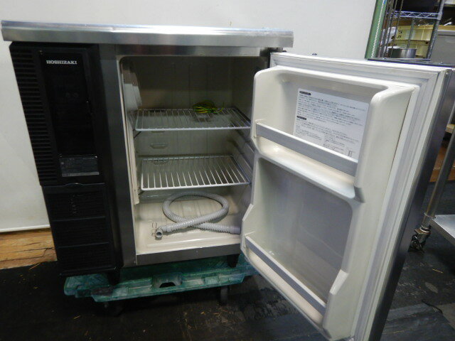 【中古】2012年製 ホシザキ 1ドア 冷蔵 コールドテーブル RT-63PTE1 W63D45H80cm 100V 36kg 72L テーブル型 冷蔵庫