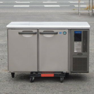 【中古】(代引不可)2011年製 ホシザキ 冷凍冷蔵 コールドテーブル RFT-120SNF-R W120D60H80cm 217L 100V 78kg 台下冷凍冷蔵庫