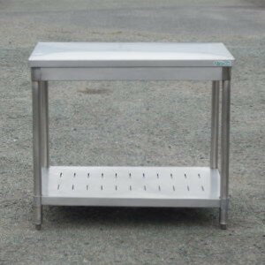 樂天商城 - 【中古】1タニコー 業務用 ステンレス 作業台 W900 D600 H800mm 厨房 W90 D60 H80cm TX-WT-90NB