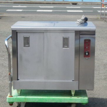 Rakuten - 【中古】(代引不可)2014年製 北沢 ディッシュ ウォーマー KDT-961E W90D60H80cm 温蔵庫 3相200V 1.5kw 片面 庫内W65D47H52cm