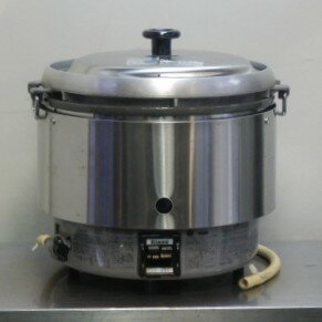 Rakuten - 【中古】2011年製 リンナイ RR-30S2 都市ガス 3升 涼厨 炊飯器 W466D438H424mm 17kg 13mm ゴムホース付