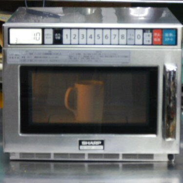 Rakuten - 【中古】1 2020年製 シャープ 業務用 電子レンジ RE-7600P 単相200V ハイパワー出力1900W W420D480H337mm 20kg LED
