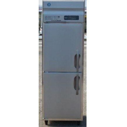 Rakuten - 【中古】(代引不可)2018年製 ホシザキ HR-63AT 2ドア 縦型 冷蔵庫 384L W63D65H191cm 100V 77kg
