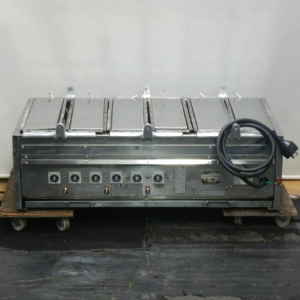 Rakuten - 【中古】(本体のみ)(板なし)2023年製 大和田製作所 OWD-101E たい焼き機 3連 3相200V 6kw 外寸W116D575H410mm 鯛焼き