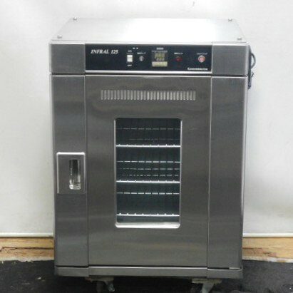 日本軽金属 業務用 遠赤外線 温蔵庫 INFRAL125 W60D60H80cm 125L 3段 棚W47D45庫内高50cm フード ウォーマー100V 700W 商品は中古品です。 多少の傷汚れあります。 状態画像にて判断願います。 動作確認済です。 加温、サーモ動作正常でした。 年式不明です。　 台車は付属しません。　 よろしくお願いします。　 送料　大型宅配便　A　代引不可