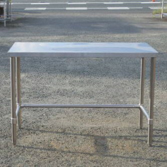 1 業務用 ステンレス 作業台 W1200 D600 H800mm 3方枠 ビールサーバー台 厨房 W120 D60 H80cm 天板さび跡 商品は中古品です。 多少の傷汚れあります。 状態画像にて判断願います。 よろしくお願いいたします。 大型宅配便 C 代引不可