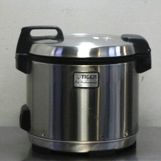 2023年製 タイガー 2升炊き 電気 炊飯器 業務用 ステンレス JNO-A361 炊飯 ジャー 3.6L W360D426H383mm 8.4kg 商品は中古品です。 多少の傷汚れあります。　 状態画像にて判断願います。 保温動作確認済です。 実際に米は炊いていません。　 不具合のあった場合は商品到着後1週間以内にお申し付けください。　　 コンセントプラグ交換してあります。　　 よろしくお願いします。 商品名 タイガー 業務用 炊飯電子ジャー JNO-A361 色 ステンレス サイズ 幅×奥行×高さ(cm):36×42.6×38.3 重量 質量(kg):8.4 メーカー タイガー魔法瓶株式会社 生産国 日本 ・お店も納得の丈夫なボディ、品質を兼ね備えた業務用炊飯器。・1.8mm板厚の大容量厚釜を電気でふっくら炊飯、そのまま保温。・おこげがつきにくい「炊飯シート」つき。・手元の操作で炊飯・保温の切替兼用電源スイッチ。・丈夫で耐久性にすぐれたステンレスボディ。・市販のタイマーが使えます。