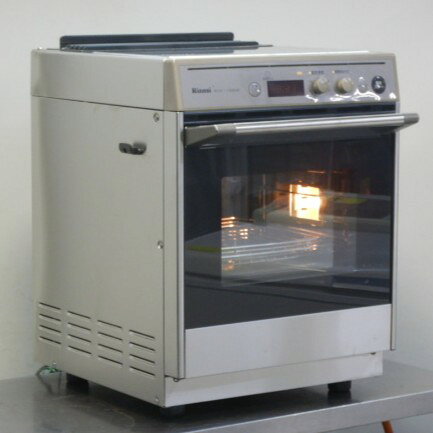 【中古】2006年製 リンナイ LPガス 高速 オーブン RCK-10M(a) 3段 W470D595H615mm 22L 35kg プロパン