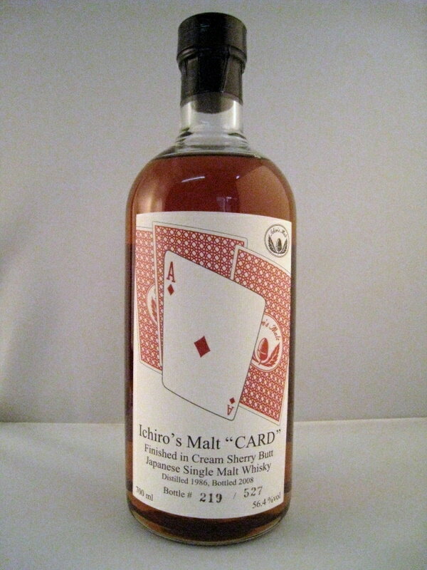 イチローズモルト カード エースオブダイヤモンズ　 56.4％ 700ml　クリームシェリーバットHANYUU　ICHIRO'S　MALT　Ace of Diamonds　Cream　Sherry　Butt