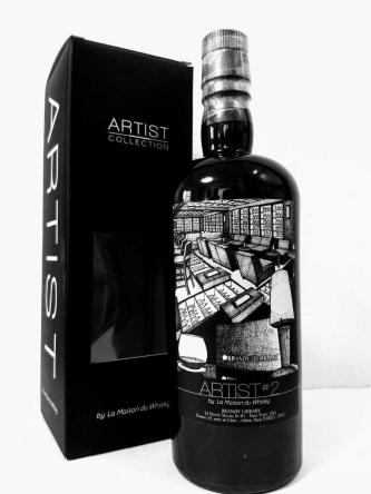 カリーラ　カリラ　1996-2013　15年アーティスト 2　58.6％　700ml　Caol Ila La Maison ARTIST 2 Brandy Library Cask 12574