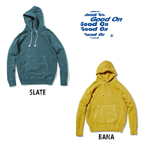 Good On☆RAGLAN PULLOVER HOOD SWEAT / ラグランプルオーバーフードスウェット/全2色