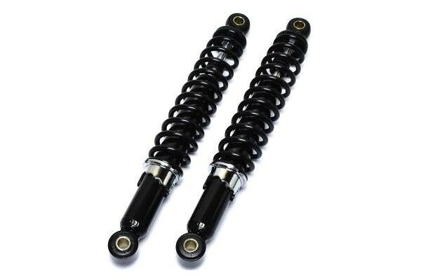 クリッピングポイント製ツーリングリアショック330mm2本セット(ブラック/5段階イニ...