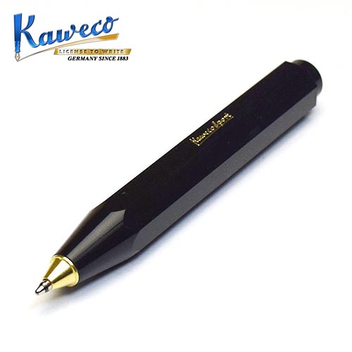 カヴェコ カヴェコ クラシック スポーツ ボールペン [ 軸色：ブラック ] Kaweco Classic Sport Ballpoint Pen - 1.0 mm - Black Body ドイツ ミニサイズ 筆記具 海外 輸入 ブランド おしゃれ かわいい ギフト,プレゼント 祝い