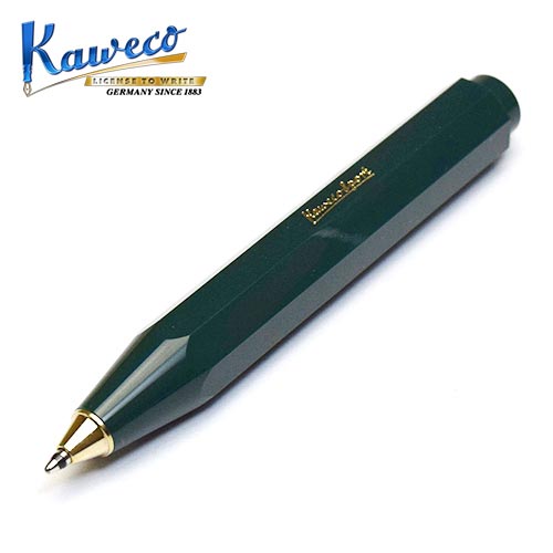 カヴェコ カヴェコ クラシック スポーツ ボールペン [ 軸色：グリーン ] Kaweco Classic Sport Ballpoint Pen - 1.0 mm - Green Body ドイツ ミニサイズ 筆記具 海外 輸入 ブランド おしゃれ かわいい ギフト,プレゼント 祝い