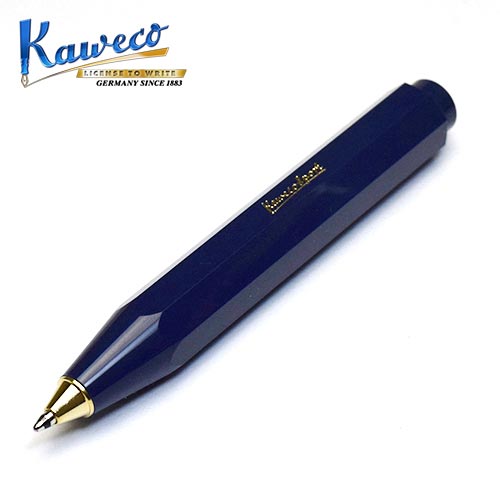 楽天フライハイトカヴェコ クラシック スポーツ ボールペン [ 軸色：ネイビー ] Kaweco Classic Sport Ballpoint Pen - 1.0 mm - Navy Body ドイツ ミニサイズ 筆記具 海外 輸入 ブランド おしゃれ かわいい ギフト,プレゼント 祝い