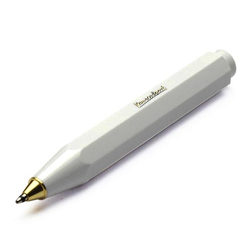 カヴェコ カヴェコ クラシック スポーツ ボールペン [ 軸色：ホワイト ] Kaweco Classic Sport Ballpoint Pen - 1.0 mm - White Body ドイツ ミニサイズ 筆記具 海外 輸入 ブランド おしゃれ かわいい ギフト,プレゼント 祝い