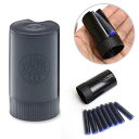 Kaweco カヴェコ インクカートリッジケース (ロイヤルブルー8本入り) [ 便利 万年筆 インク 海外 輸入 筆記具 ブランド ギフト プレゼント 文房具...