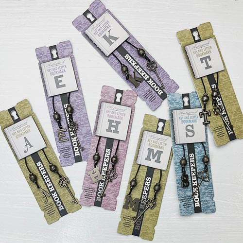 if キー&アルファベット ブックマーク【メール便利用可能】 [ イニシャル 鍵 アンティーク ヴィンテージ しおり ブックマーカー おしゃれ かわいい ギフト...