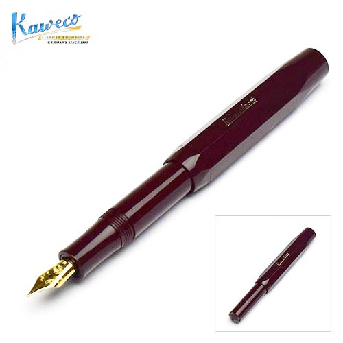 カヴェコ カヴェコ 万年筆 クラシックスポーツ [ ボルドー ] Kaweco Classic Sport Fountain Pen - Bordeaux [輸入 文具 珍しい 文房具 の店 フライハイト Freiheit]