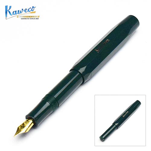 楽天フライハイトカヴェコ 万年筆 クラシックスポーツ [ グリーン ] Kaweco Classic Sport Fountain Pen - Green [輸入 文具 珍しい 文房具 の店 フライハイト Freiheit]