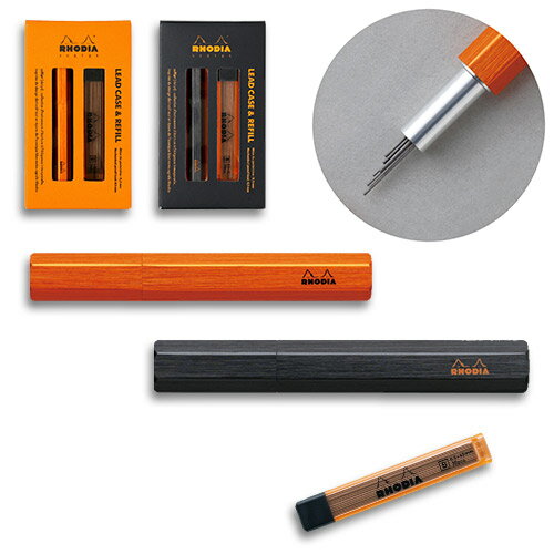RHODIA ロディア スクリプト リードケース(レフィル付き)cf9358 cf9357【メール便利用可能】 [ 芯ケース おしゃれ ギフト プレゼント シャ...
