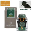 ジャック・エルバン アニバーサリーインク 350 アトランティスグリーン (金と銀の微粒子入り) JACQUES HERBIN Anniversary Ink ...