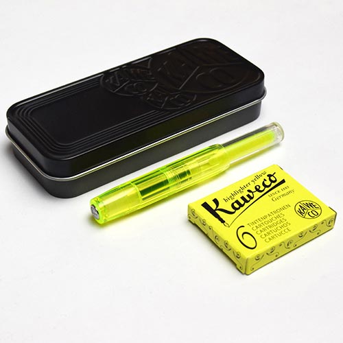 カヴェコ カリグラフィー 万年筆 アイススポーツセット ハイライター KAWECO ドイツ おしゃれ ギフト プレゼント 文房具 文具