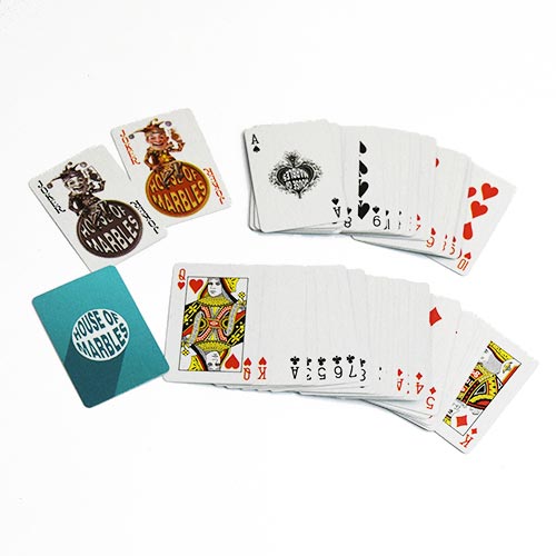�ϥ������֥ޡ��֥� �ߥ� �ȥ��� �ڥ᡼�������Ѳ�ǽ�� House of Marbles Mini Playing Cards[ �ץ쥤�󥰥����� ���襤�� ���⤷�� ���� �ץ����ե� �ץ쥼��� ]