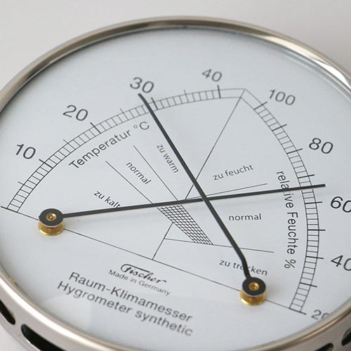 Fischer-barometer 142.01コンフォートメーター (温度計・湿度計) [ 温湿度計 インテリア 室内 おしゃれ ドイツ 輸入 海外 ] [2]