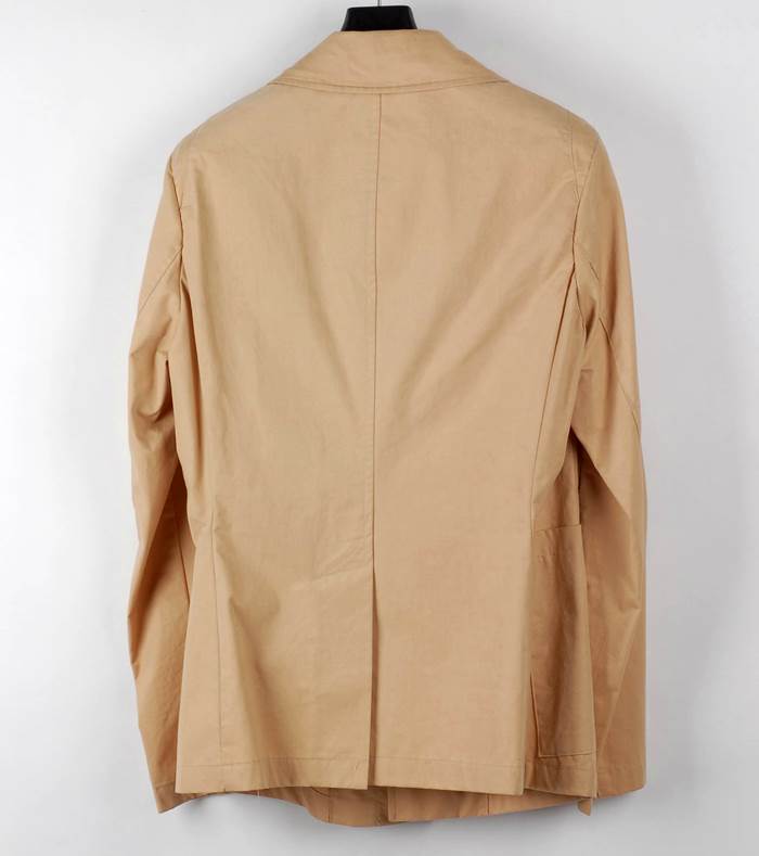 ジャケット メンズ 春 秋 カジュアル ベージュ ソリッド メンズファッション スリム シルエット アウター トップス M~L相当 2