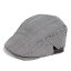 ハンチング帽 ヒッコリー デニム 生地 ストライプ柄 Flatcap メンズ レディース ハンチング キャップ ..