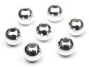 SILVER925 ビーズ 丸玉 3mm【10コ販売】▽ シルバー925 パーツ アクセサリー クラフト 金具 USA製 925銀 スターリングシルバー Ste...