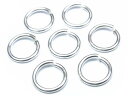 SILVER925 丸カン 太さ 0.9mm×サイズ 7mm【4コ販売】▽ シルバー925 パーツ アクセサリー クラフト 金具 USA製 925銀 スターリン...