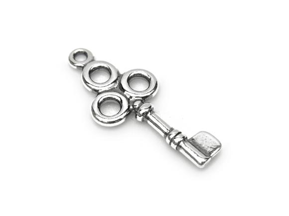 SILVER925 チャーム 鍵▽ シルバー925 パーツ アクセサリー クラフト 金具 USA製 925銀 スターリングシルバー Sterling Silver