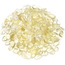 レモンクォーツ チップ(さざれ)【80g】▽ レモン水晶 硫黄水晶 Lemon quartz さざれ石 天然石 ビーズ パワーストーン パーツ アクセサリー 素...